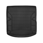 trunk mat (rear, tpe, 1 pc, black, 1012x1051) AUDI A4 B9 sedan 05.15-