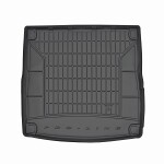 trunk mat (rear, tpe, 1 pc, black, 1019x1036) AUDI A4 ALLROAD B9 combi 01.16-
