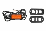 мигалка   (оранжевый, 12/24V, LED, крепление kahepunktiline, количество программ: 2, sünkroniseeritav мигание; провод 3m)