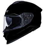 Helmet integrated visor SMK TITAN BLACK GL 200 paint black, dimensions S Unisex