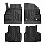 mats rubber (ultraflex dp, 4pc, paint black) OPEL ASTRA K 06.15-