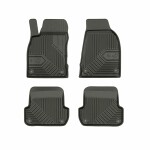 mats rubber (ultraflex dp, 4pc, paint black) AUDI A4 B7; SEAT EXEO, EXEO ST 11.04-05.13