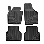 mats rubber (ultraflex dp, 4pc, paint black) VW TIGUAN 09.07-07.18