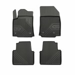 mats rubber (ultraflex dp, 4pc, paint black) CITROEN C3 AIRCROSS II 06.17-