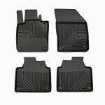 mats rubber (ultraflex dp, 4pc, paint black) VOLVO S90 II, V90 II 03.16-