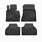mats rubber (ultraflex dp, 4pc, paint black) BMW X4 (F26) 04.14-03.18
