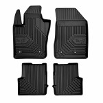mats rubber (ultraflex dp, 4pc, paint black) FIAT 500X; JEEP RENEGADE 07.14-
