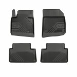 mats rubber (ultraflex dp, 4pc, paint black) CITROEN C5 III 02.08-