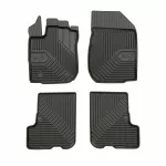 mats rubber (ultraflex dp, 4pc, paint black) DACIA SANDERO II 10.12-