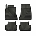mats rubber (ultraflex dp, 4pc, paint black) MERCEDES CLA (C117), CLA SHOOTING brake (X117) 01.13-03.19