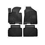 mats rubber (ultraflex dp, 3 pc, paint black) HYUNDAI IX35, TUCSON 01.09-