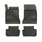 mats rubber (ultraflex dp, 4pc, paint black) AUDI A6 C6 05.04-03.11