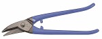 Punch snips, cut right, 250 mm, HRC 59, blue