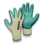 полиэстер и хлопок gloves вместе latex покрытие OXXA X-Grip 51-000, размер 9/L