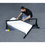 SIMPLIFIED HOT WIRE CUTTING TABLE - For styrofoam panel, especially for E.T.I.C.S. applications