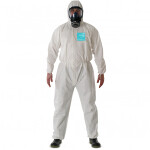 for one-time use coverall Type 5/6 Ansell Alphatec 2000, white, dimensions XL