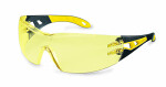 apsauginiai akiniai pheos amber sv exc. juoda/geltona