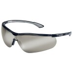 Safety glasses Uvex Uvex Sportstyle, dark lense, anti fog on the inside, Silvermirror coating, black/grey