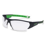 Очки защитные Uvex i-Works, прозрачный supravision excellence (AC/HF)kattega линз,рама антрацит/зеленый
