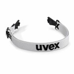 pannband för uvex pheos glasögon, 18mm grå/svart