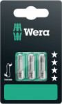 Wera 851/1 Torsion ruuvauskärki Phillips-ristipääruuveille PH 1 + PH 2 + PH 3 x 25mm