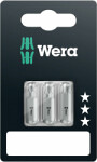 Wera 867/1 standardbits torx tx 25 + tx 30 + tx 40 x 25 mm