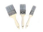 brushes set light gray 3pc