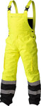 yellow warm with braces pants 52