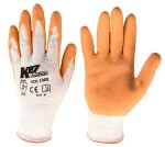 work gloves nylon + latex XS