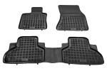 rubber mats BMW X6 (F16) starting from 2014, 3 pc, black
