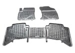 rubber mats Toyota Hilux, 4-ukseline, 2015-