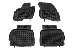 rubber mats FORD MONDEO V starting from 2014, 4pc, black