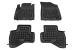 rubber mats TOYOTA AYGO starting from 2014, 4pc, black