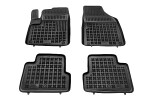 rubber mats JEEP CHEROKEE KL starting from 2013, 4pc, black
