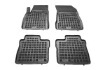 rubber mats NISSAN NOTE II starting from 2013, 4pc, black