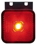 LED Side marker light 12/24V red