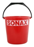 puhdistustarvike, ämpäri 10L, punainen Sonax logolla