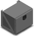ящик для инструментов уголок INOX 450X450