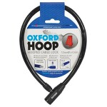 замок трос Oxford Hoop4 4mm x 600mm черный