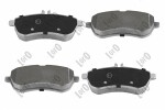 ABAKUS  Brake Pad Set,  disc brake 231-01-043