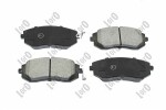ABAKUS  Brake Pad Set,  disc brake 231-01-053