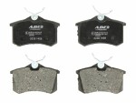 ABE  Комплект тормозных колодок,  дисковый тормоз C2W002ABE
