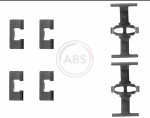 A.B.S.  priedų komplektas, diskinių stabdžių trinkelės 1092Q