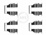 A.B.S.  Комплектующие,  колодки дискового тормоза 1199Q