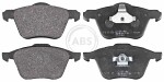 A.B.S.  Brake Pad Set,  disc brake 35295
