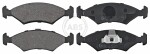 A.B.S.  Brake Pad Set,  disc brake 36997