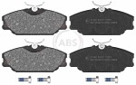 A.B.S.  Комплект тормозных колодок,  дисковый тормоз 37138
