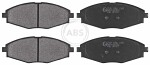 A.B.S.  Комплект тормозных колодок,  дисковый тормоз 37139
