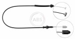 A.B.S.  Accelerator Cable K37240