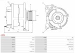  Generaator Brand new | AS-PL | Alternators | 0124315016 12V A0256